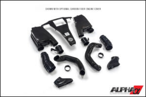 ALPHA Performance 5.5L Biturbo Carbon fiber induction kit *cover not included*